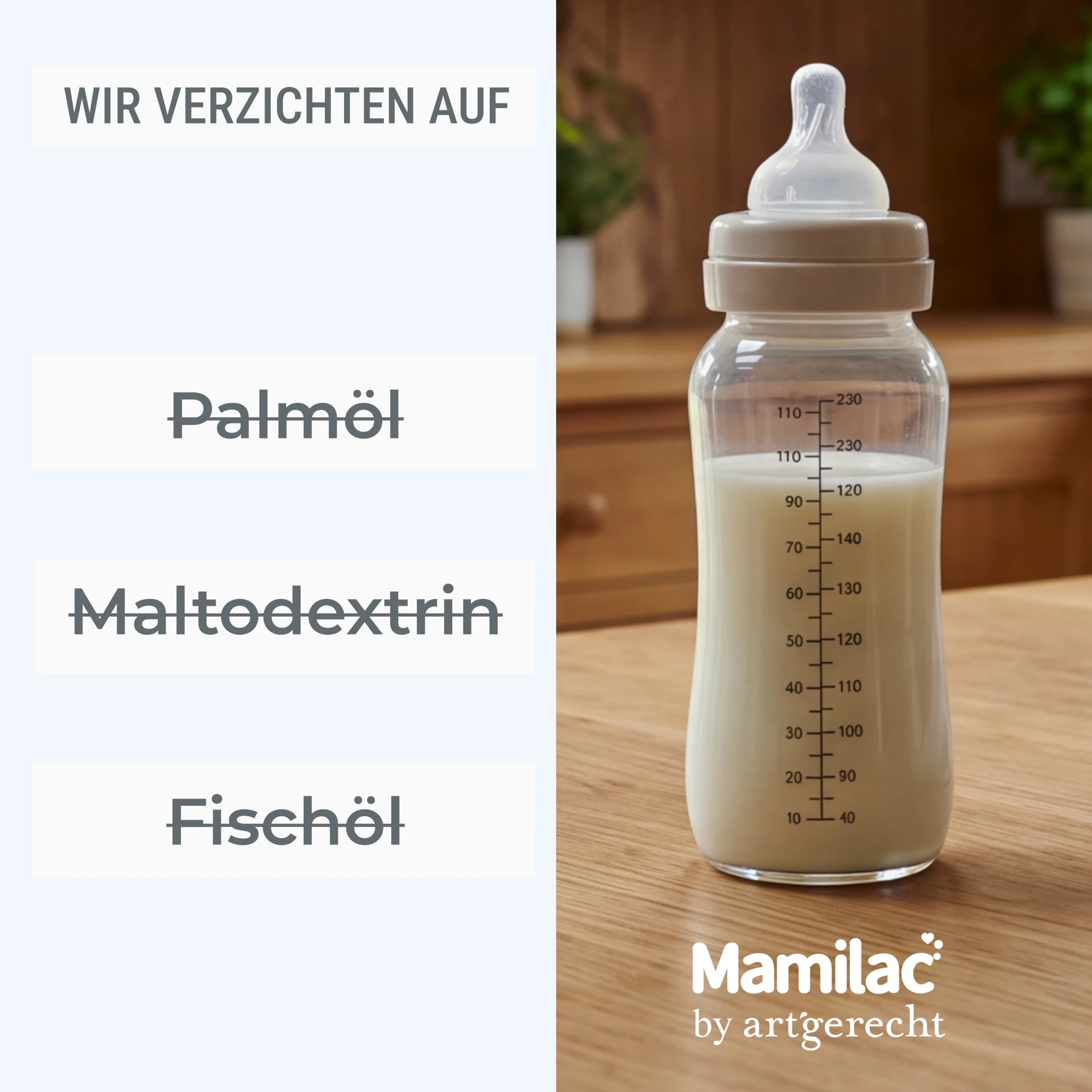 Mamilac Lactoferrin + MFGM 2 | Folgemilch ab dem 6 Monat