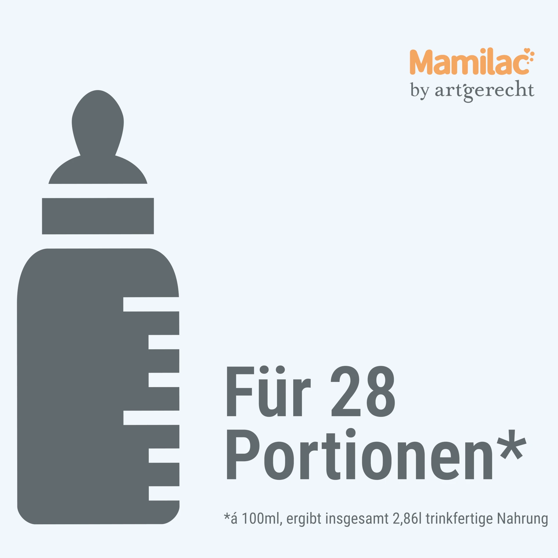 Mamilac Lactoferrin + MFGM 3 | Folgemilch ab dem 10. Monat