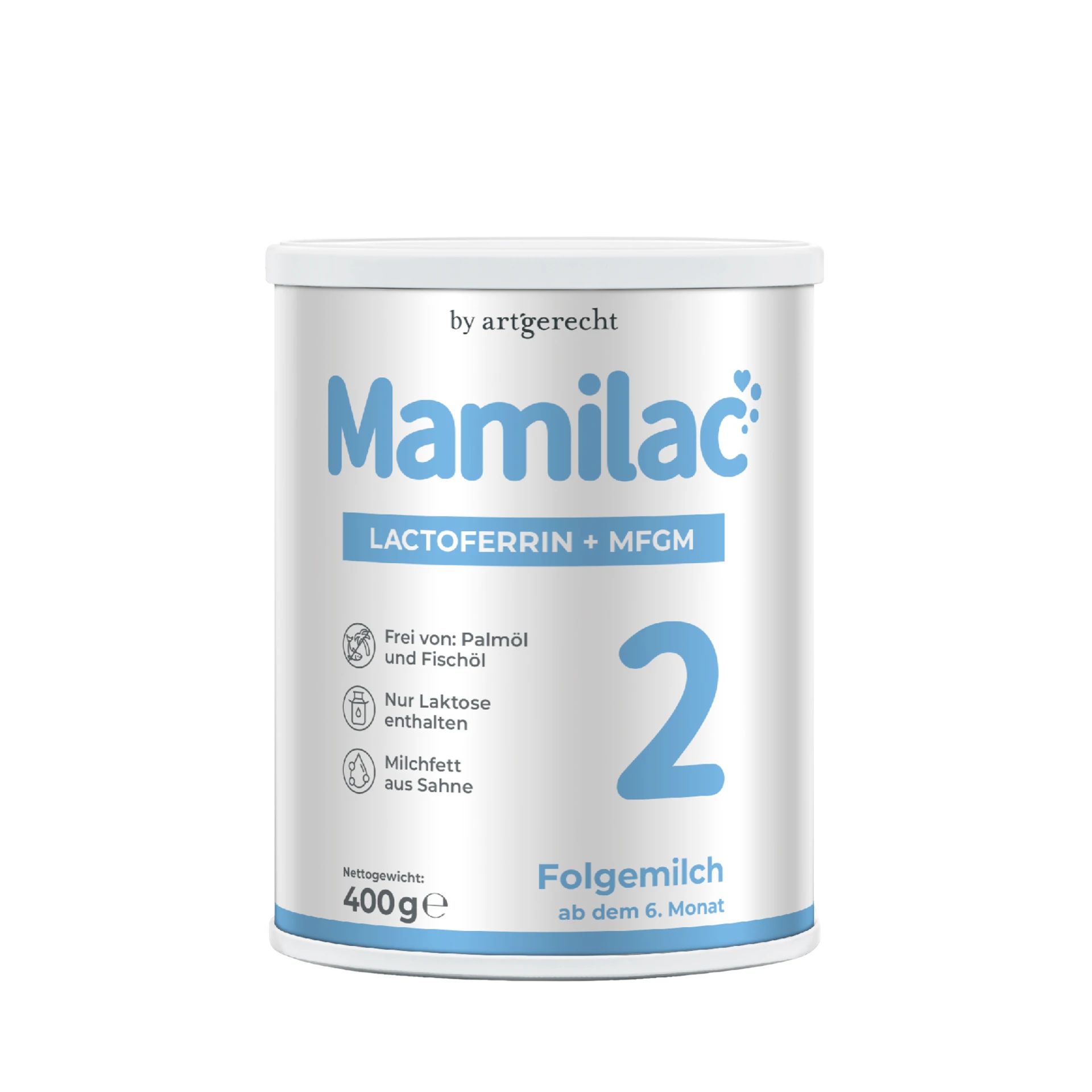 Mamilac Lactoferrin + MFGM 2 | Folgemilch ab dem 6 Monat