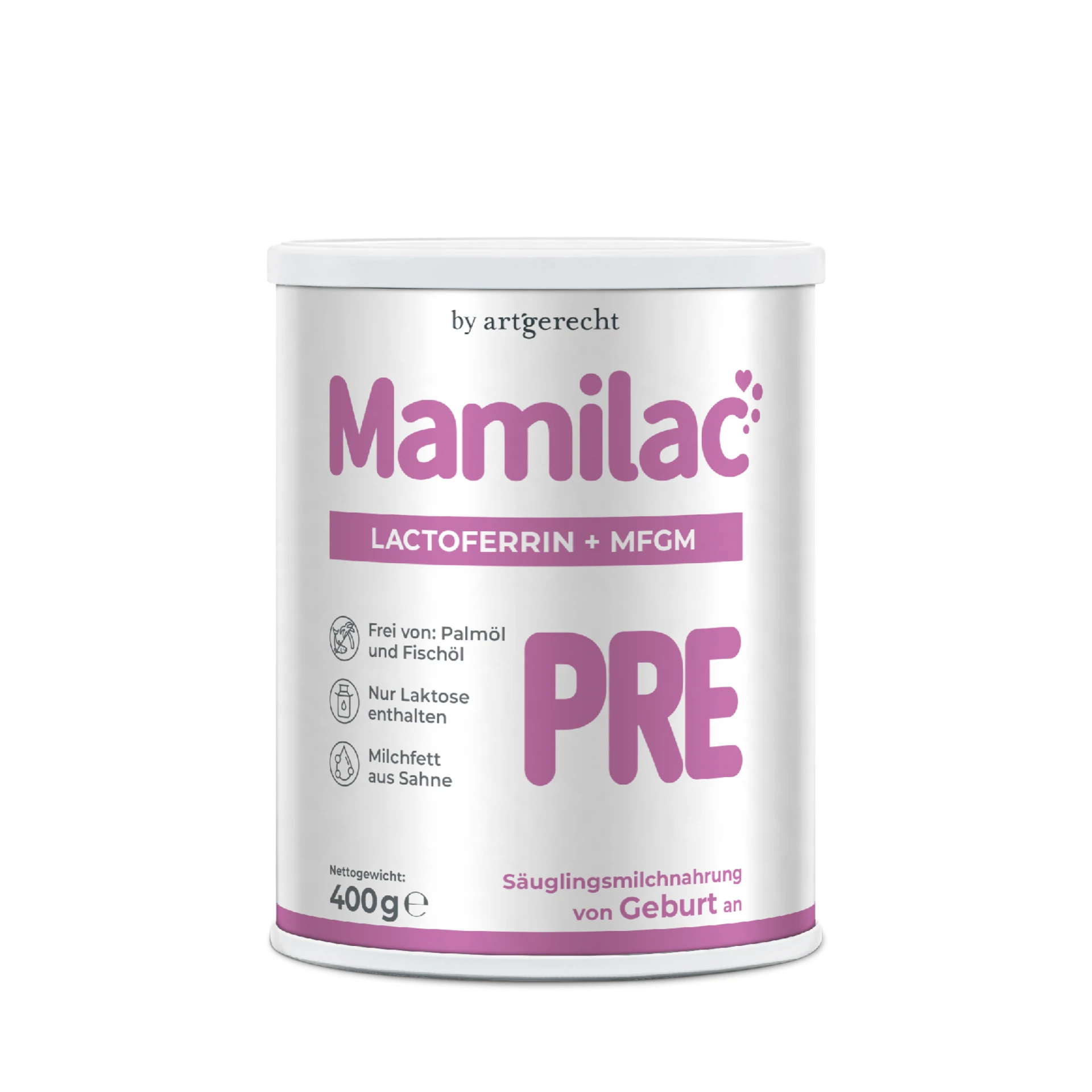 Mamilac Lactoferrin + MFGM Pre | Säuglingsanfangsnahrung ab Geburt